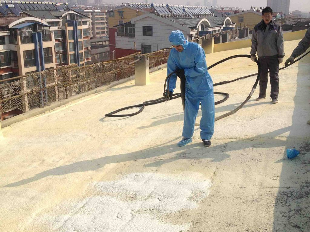 聚氨酯喷涂保温案例